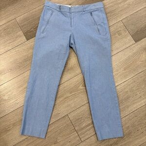 Banana Republic Blue Ankle Length Trousers Size 6